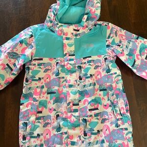 Toddler North Face rain jacket- like new
